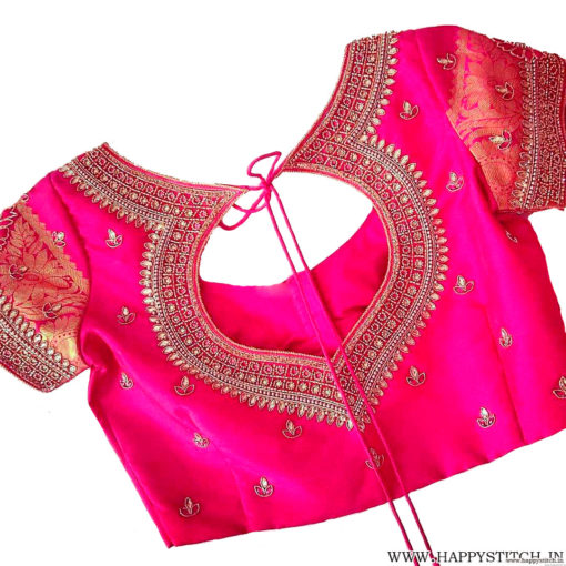 Aari Work – Hand Work Design – Maggam Work – Bridal Blouse Designs – 179
