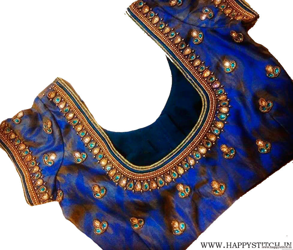 Aari Work – Hand Work Design – Maggam Work – Bridal Blouse Designs – 235