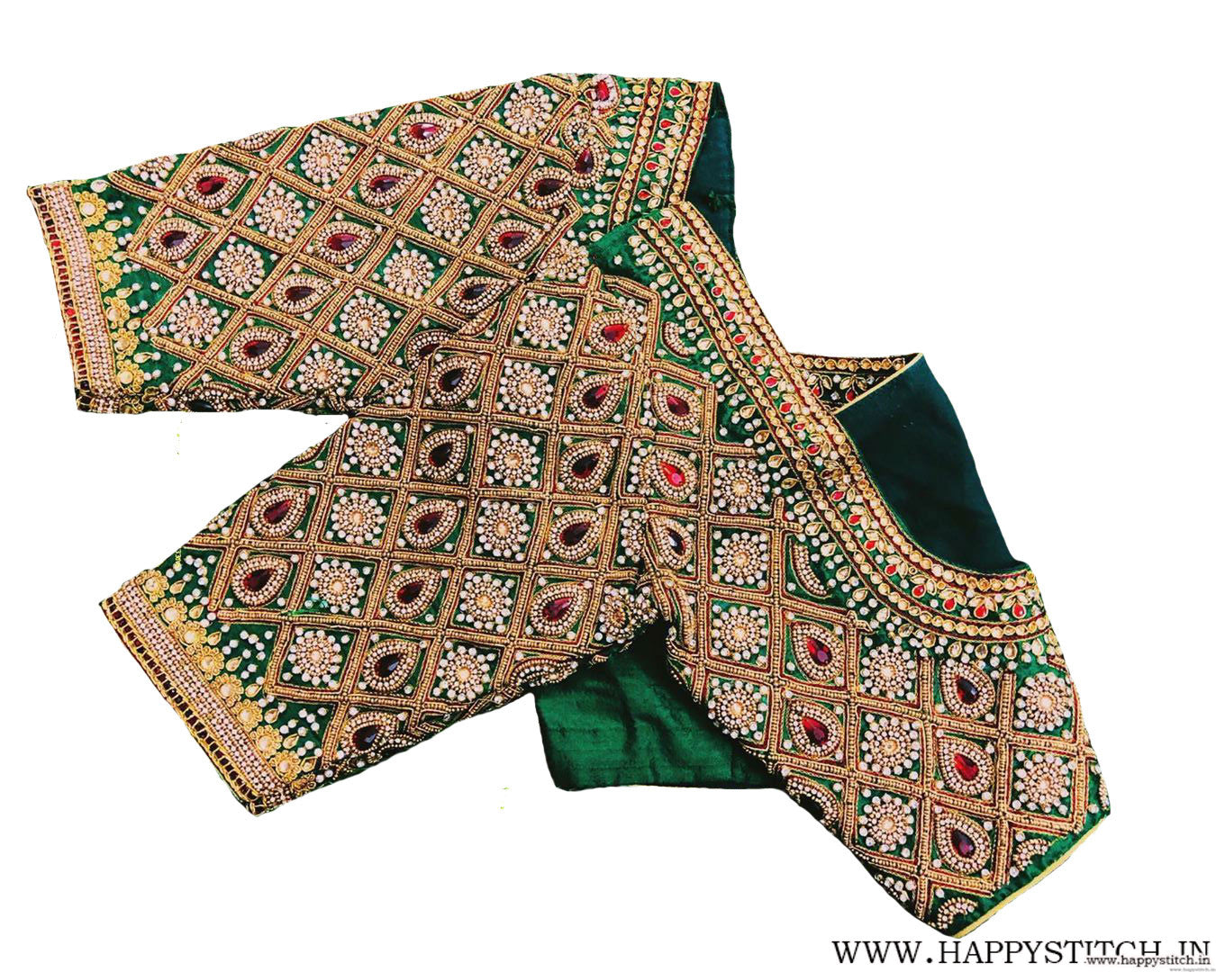 Aari Work – Hand Work Design – Maggam Work – Bridal Blouse Designs – 215