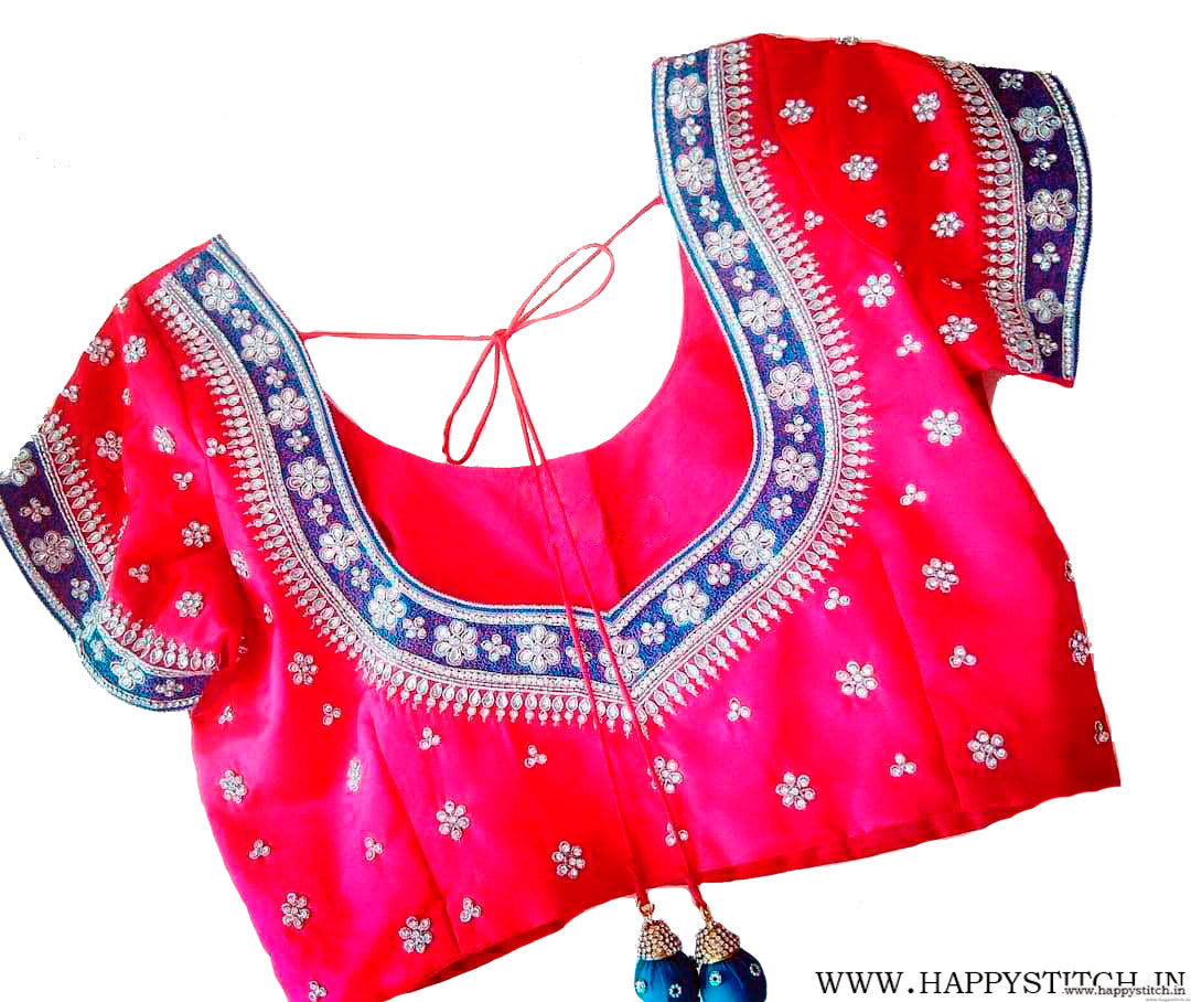 Aari Work – Hand Work Design – Maggam Work – Bridal Blouse Designs – 233